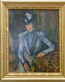 132 Ermitage Cezanne Femme en bleu